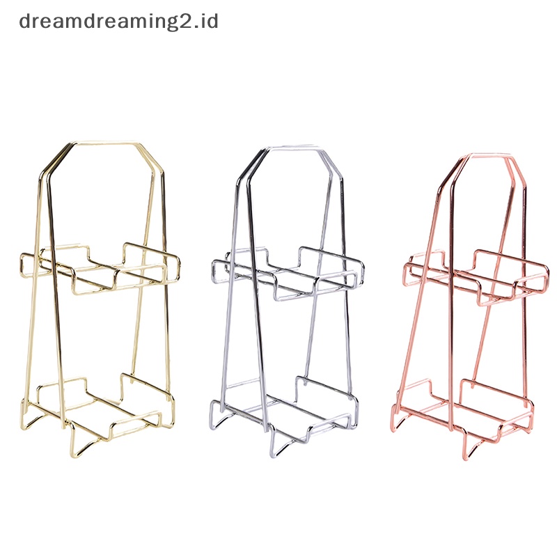 (drea) 1pc Blender Makeup Kecantikan Puff Penyimpanan Spons Telur Pengering Stand Holder Rak //