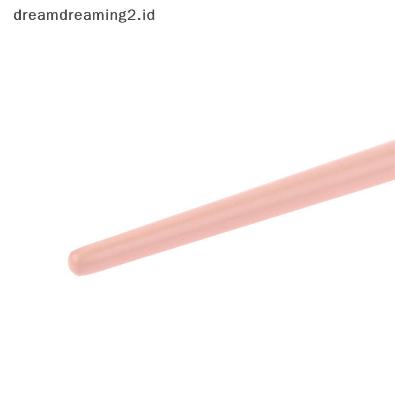 (drea) Sikat Bedak Alis Mata Pisau Makeup Brushes Gepeng Bevel Mata Liner Cream //