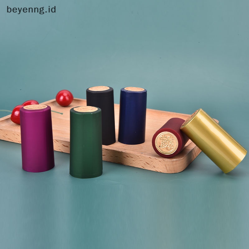 Beyen 100pcs Heat Shrink Film Sealing Cap Botol Anggur Film Wine Tutup Heat Shrinkable ID