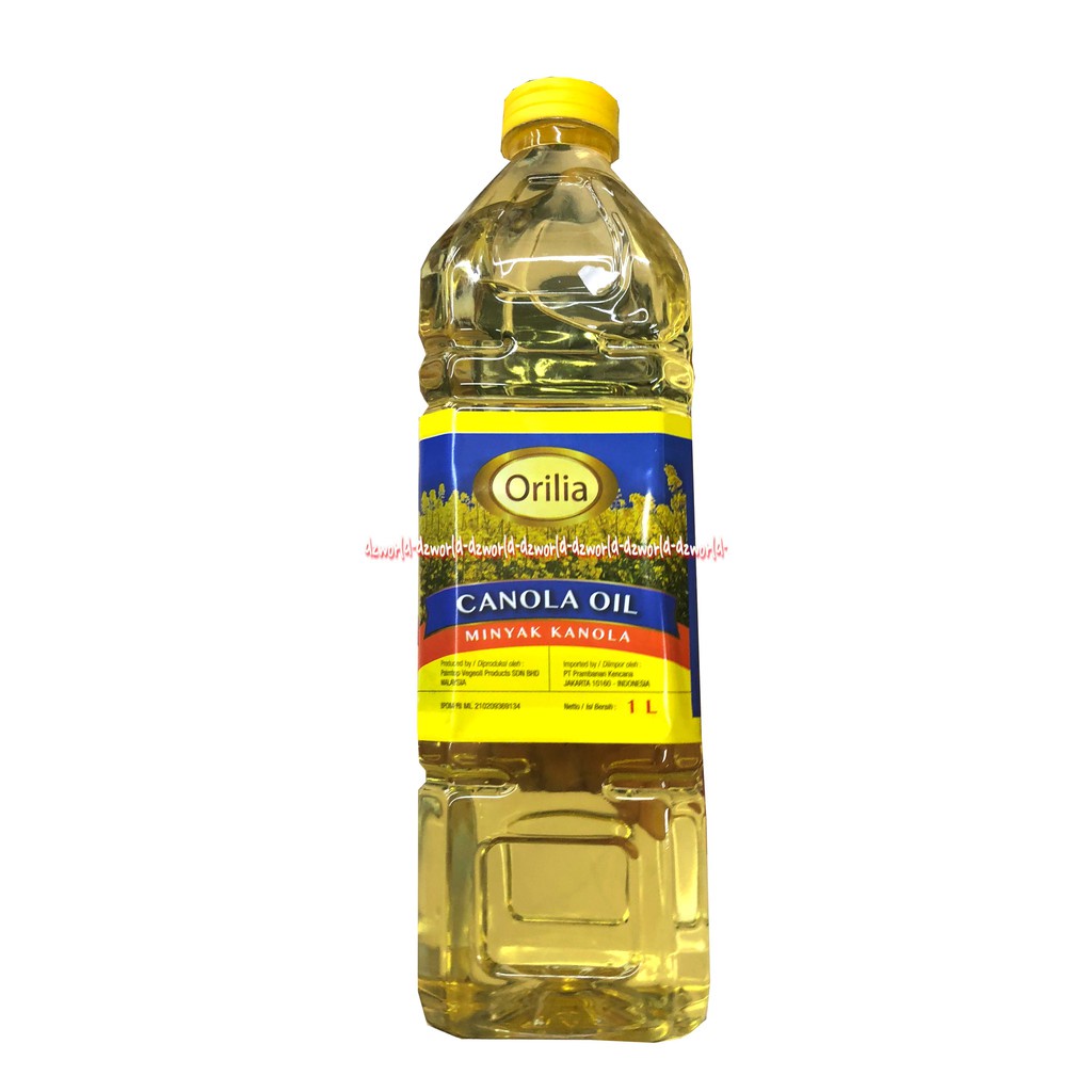 Orilia Canola Oil 1L Minyak Goreng Orilliia Kanola Oils Minyak Kanola Bunga Canola Omega 3 Cooking Oil 1 Litter