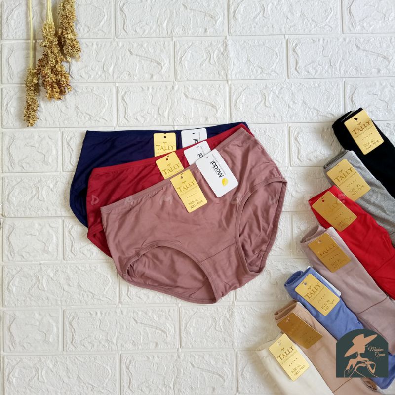 TALLY CD CELANA DALAM 7016 | BAHAN KATUN MODAL | SIZE L - XXL |