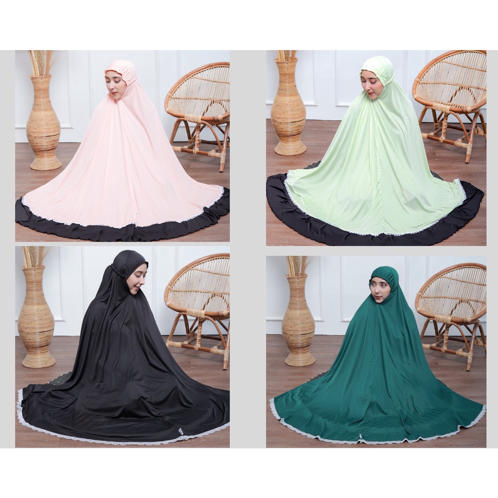 MUKENA DEWASA JUMBO BAHAN HYGET PREMIUM /