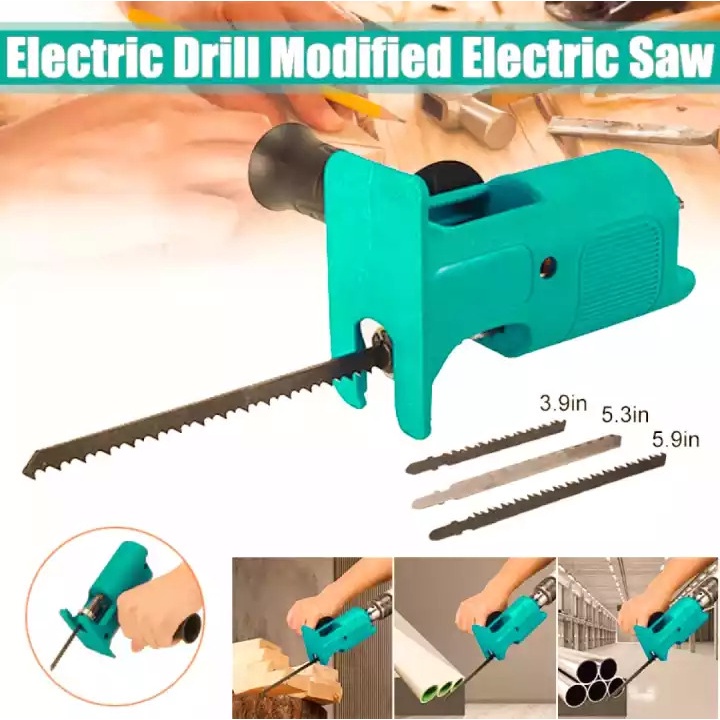 PROMO HARI INI!! Adapter Mesin Jig Saw - Adaptor Bor gergaji Mesin gergaji bor konektor bor