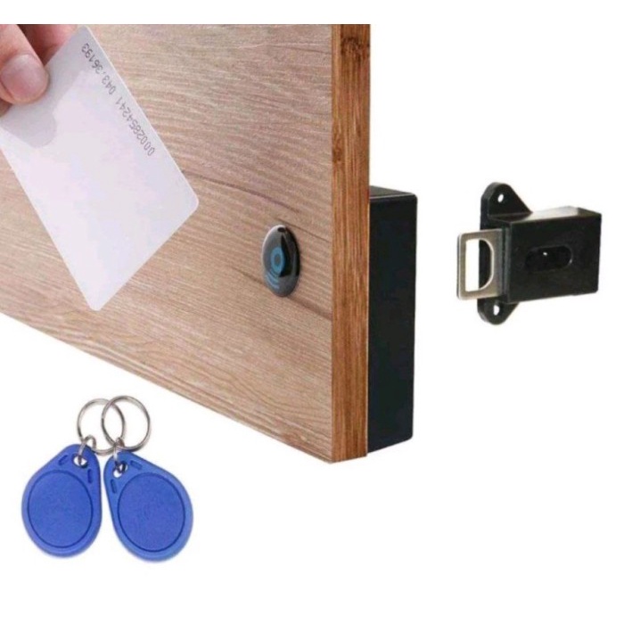 

Kunci Lemari Sensor Fingler Print | Cabinet Door Lock Fingerprint 2B