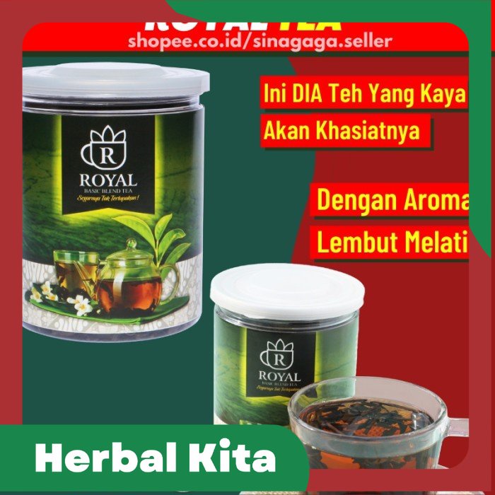 

Teh Pelangsing Pengecil Penurun Berat Badan Tubuh Teh Hijau Royal - TEH ROYAL SASET