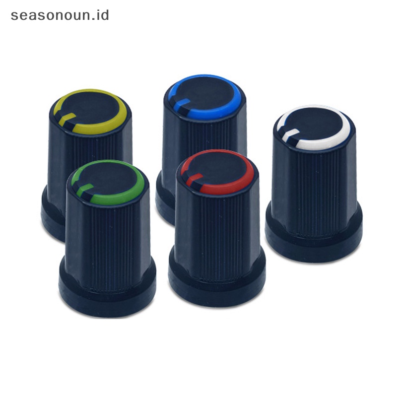 Alfineasonoun 10pcs alfinound card volume adjustment knob galihudio amplifier knob cap 12wsz16.5mm .