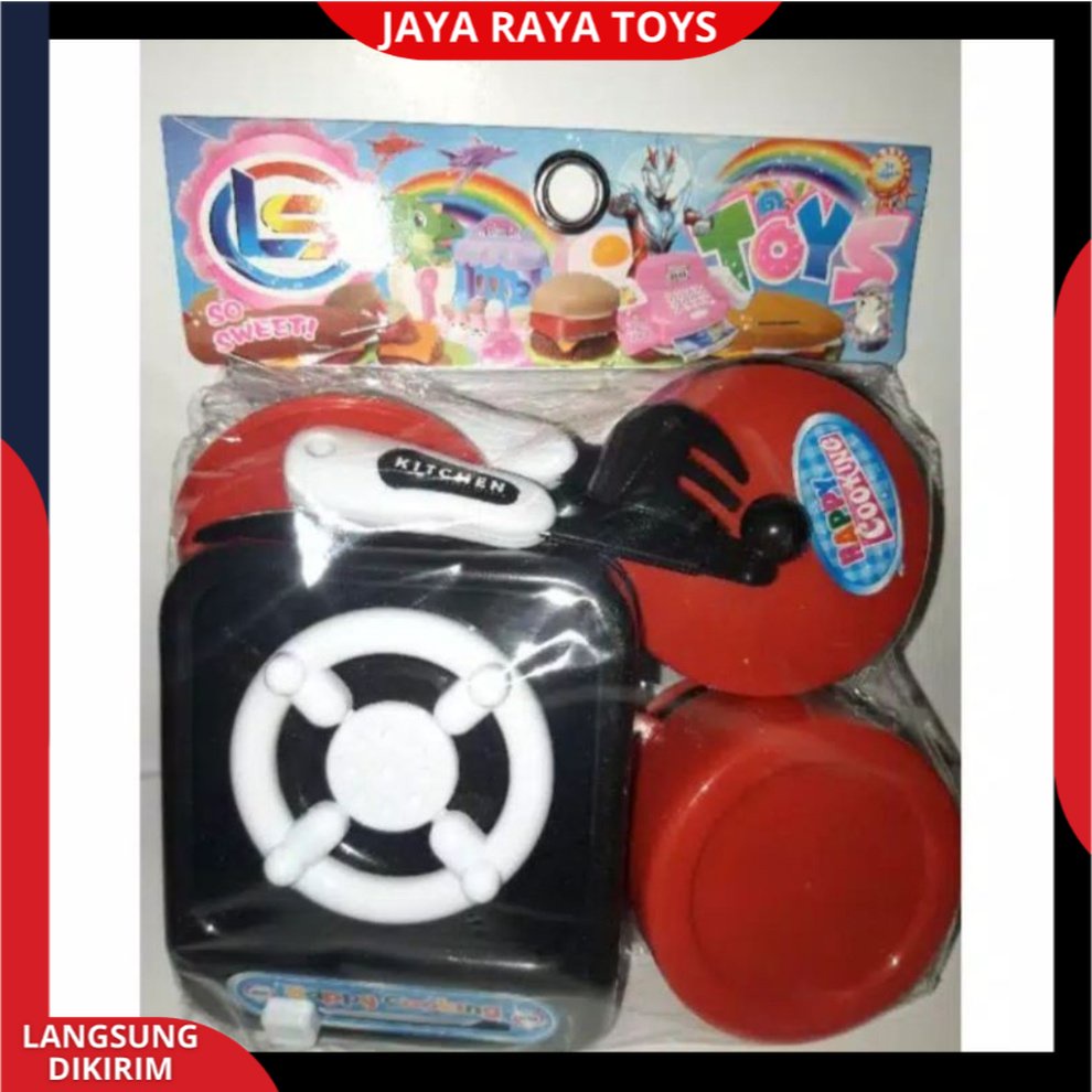 Mainan Masak Masakan Kitchen Set LM 9 / maenan anak perempuan SNI