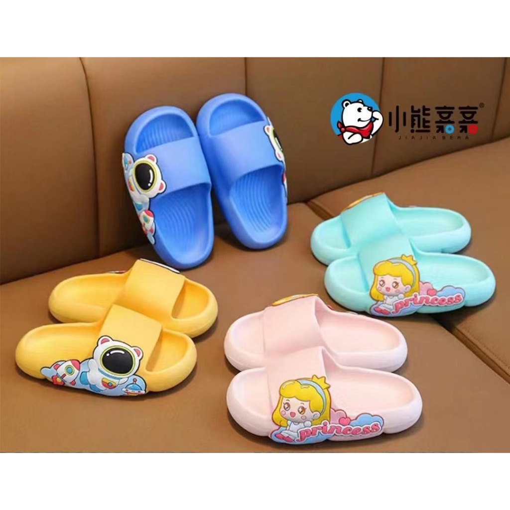 GLORYKIDZ 23SH21105 Sendal Anak Laki Laki Perempuan Sandal Selop Slip On Anak Ringan Import Premium Karet Jelly size 110 - 210 untuk usia 3 tahun sd 10 tahun