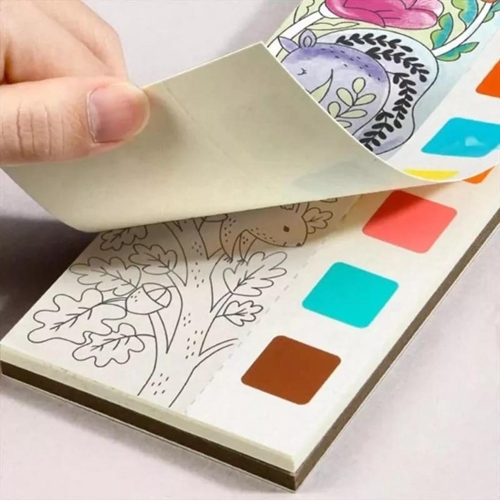 

Buku Gambar Mewarnai Water Colour Painting / Buku Melukis Warna Anak