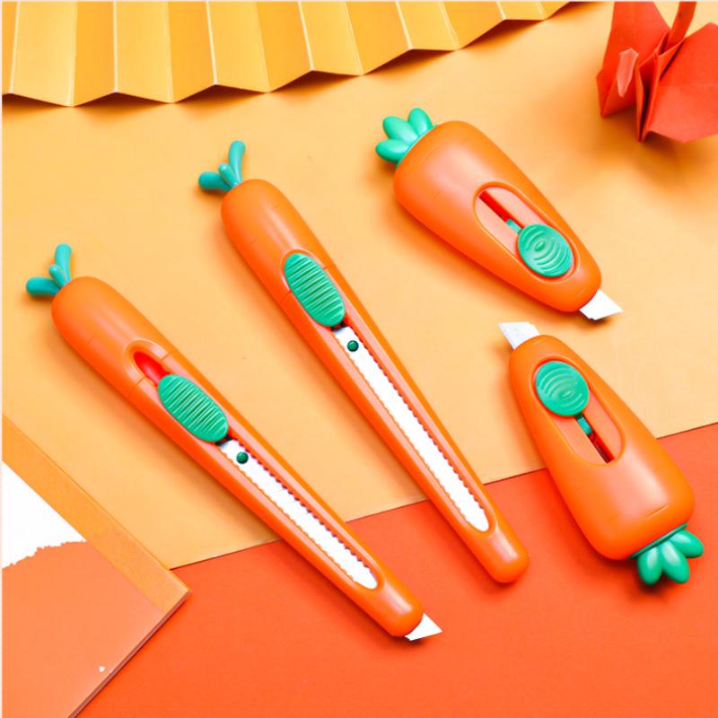 

Morning Glory Carrot Art Knife Express Knife Disassembly Express Knife God Tool Unpacking Cute Portable Mini Handmade