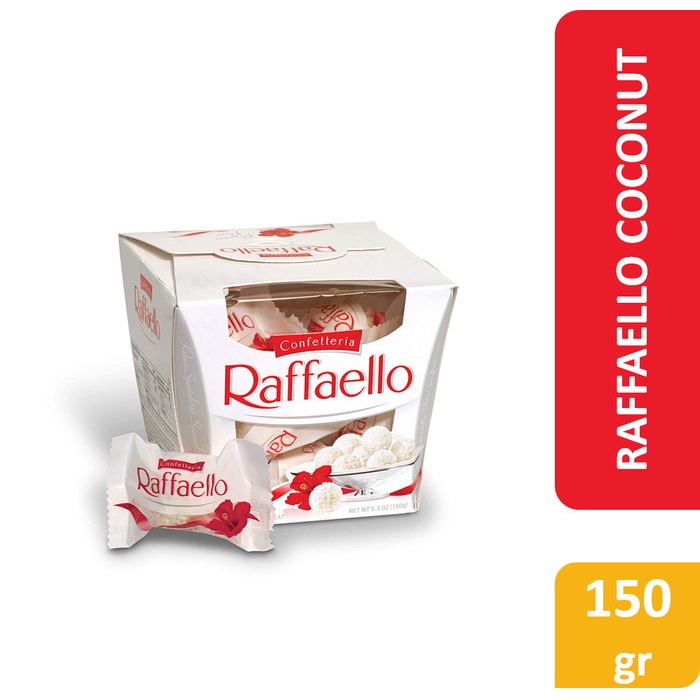 

Raffaello Coconut - permen raffaello kelapa almond impor usa