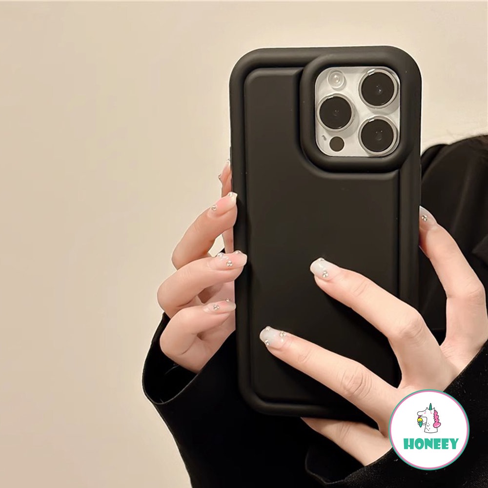IPHONE Casing Ponsel Morandi Vintage Kompatibel Untuk Iphone14 13 12 11 Pro Max 14 Pro Max Shockproof Matte Liquid Silikon Lembut TPU Belakang Ponsel Cover