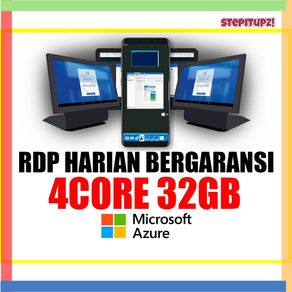 RDP/VPS 4vCPU 32GB [ HARIAN ] RDP WINDOWS MURAH