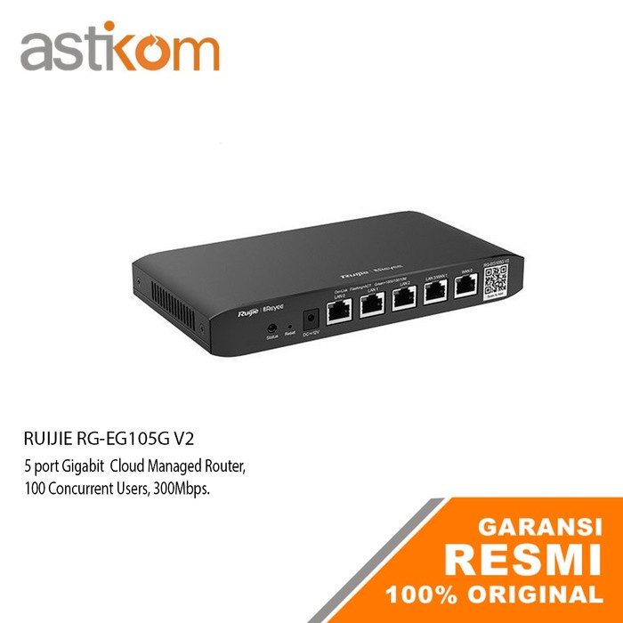 Ruijie Reyee RG-EG105G EG105G V2 Series Cloud Managed Router