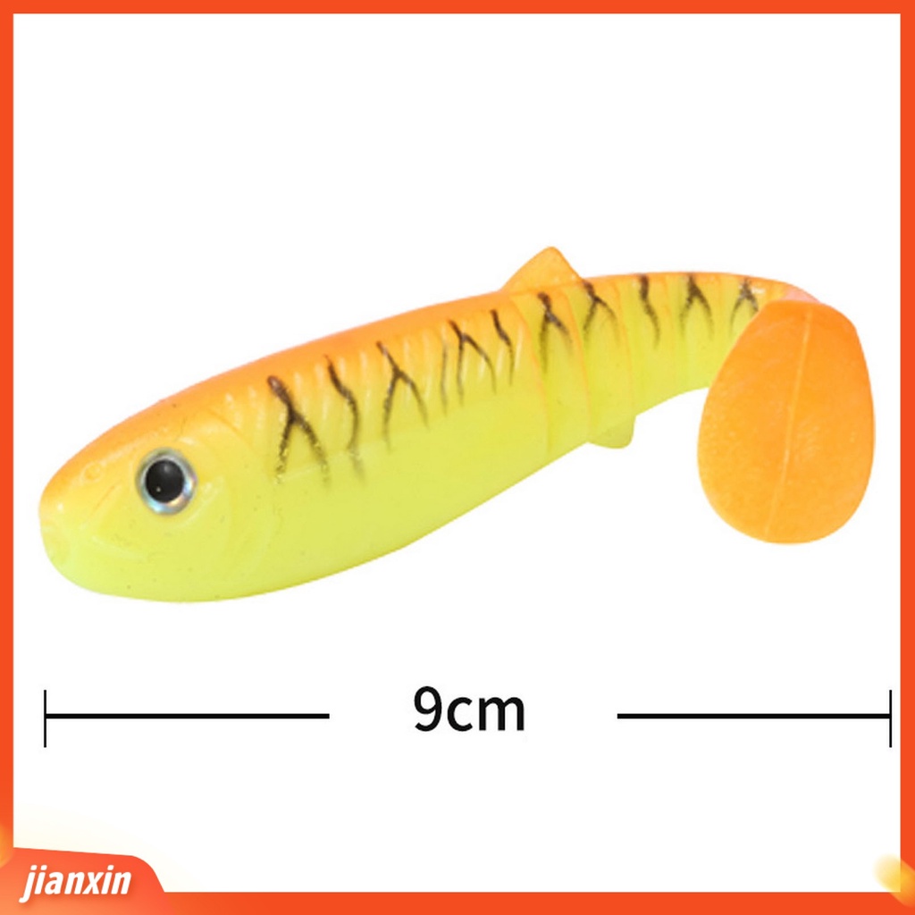 (In Stock) 5Pcs 9cm /5.8g Umpan Pancing Menggoda 3D Simulasi Fisheye Simulasi Realistis Angling Laut Memancing Umpan Lembut Memancing Luar Ruangan