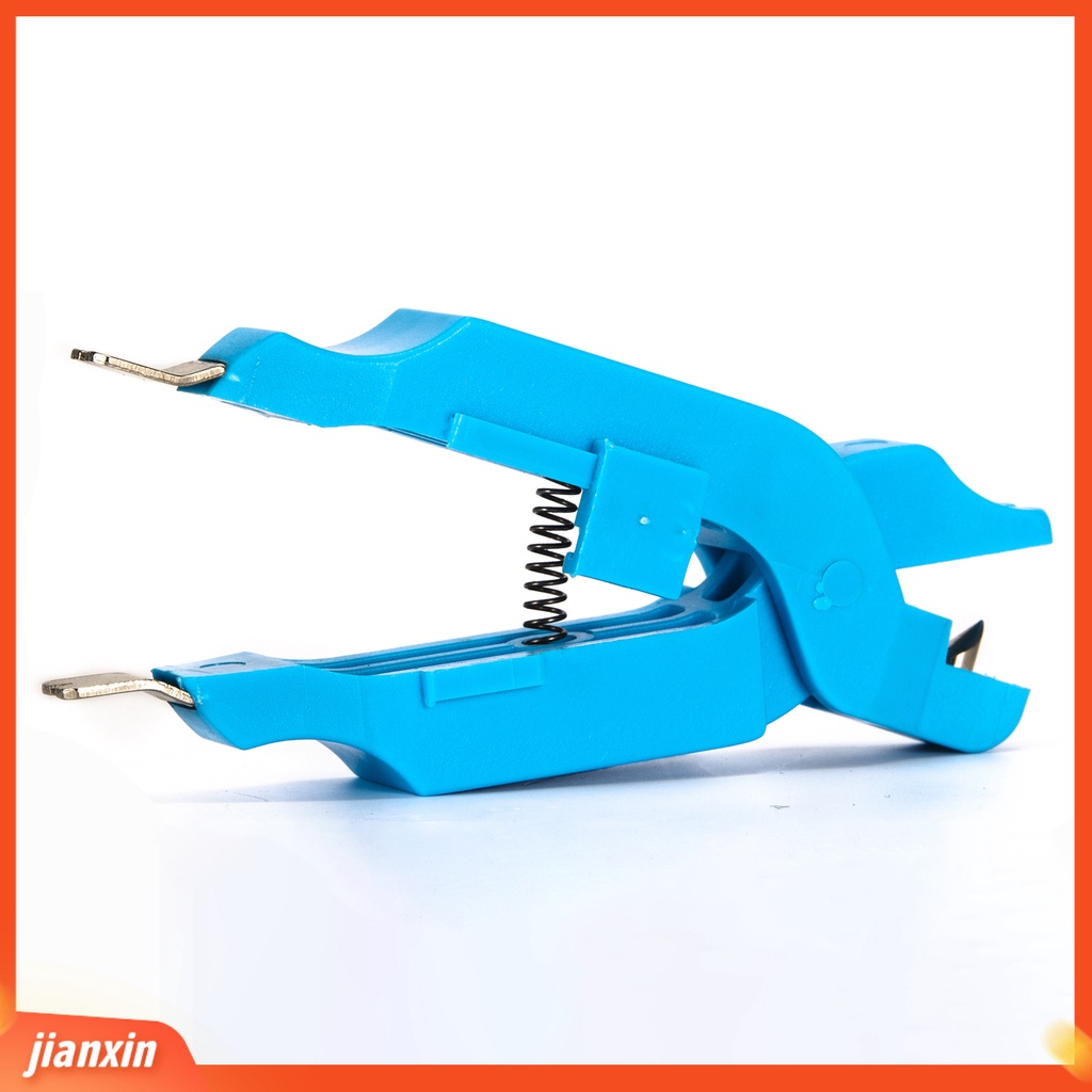 (In Stock) Portable 9.5cm Biru ABS Stainless Steel Perahu Pancing Musim Semi Tang Penjepit