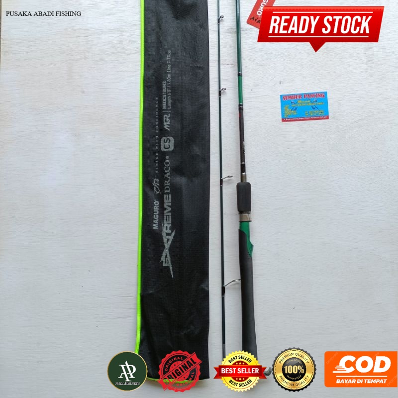 Joran Spinning MAGURO DRACO CS 180CM - Maguro draco terbaru