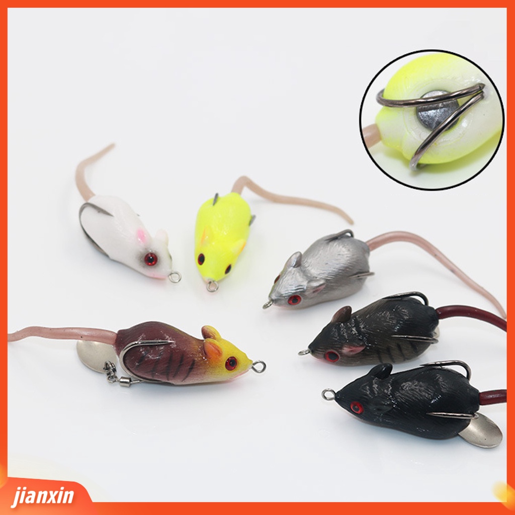 (In Stock) Lure Realistis Vivid Rubber Umpan Air Asin Untuk Snakehead
