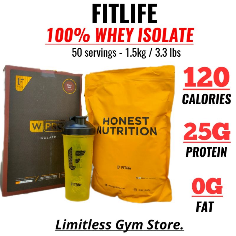Fitlife Wpro Isolate 50 serving WPI 90