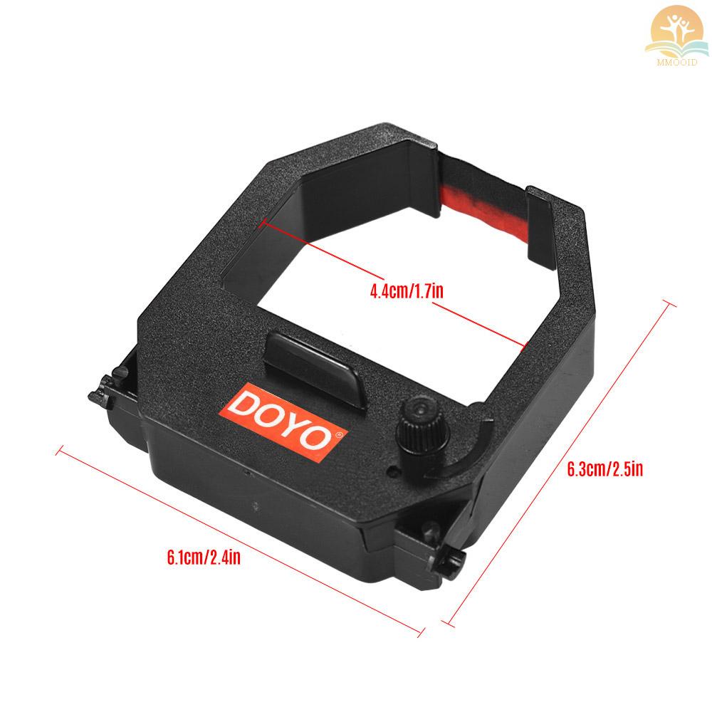 In Stock Time Clock Ribbon Cartridge Warna Tinta Merah Hitam Untuk Mesin Perekam Jam Waktu Elektronik Kantor