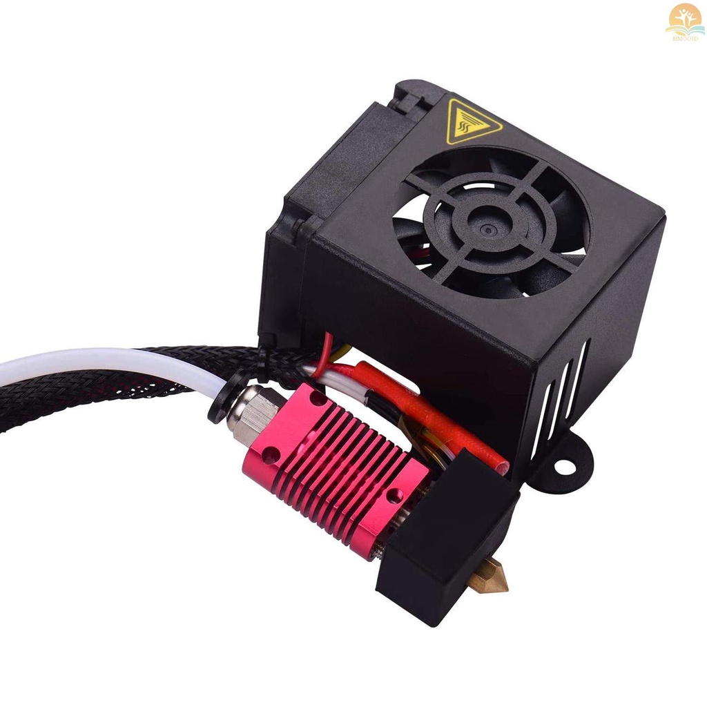 In Stock Ender-3 Kit Hotend Rakitan Lengkap 24V Dengan Penutup Silikon Thermistor 1.2m Kompatibel Dengan CR-10/CR-10 S5/CR-10-S4/CR-10S/CR-10 MINI/ Ender 2/Ender-3 /Ender 3pro/Ender-3S/E