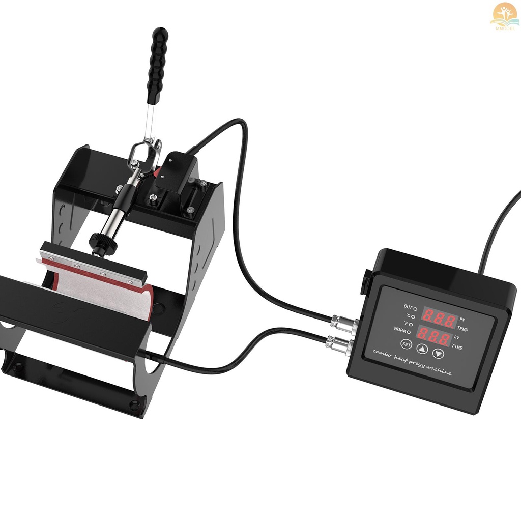 In Stock Mesin Heat Press Multifungsi Control Box Kotak Digital LED Controller Untuk Kaos/Plate/Cap/Mug Swing Away Mesin Cetak Sublimasi Transfer Panas