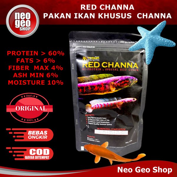 Pelet PREMIUM 88 RED MERAH CHANNA CANA Makanan Pakan ikan