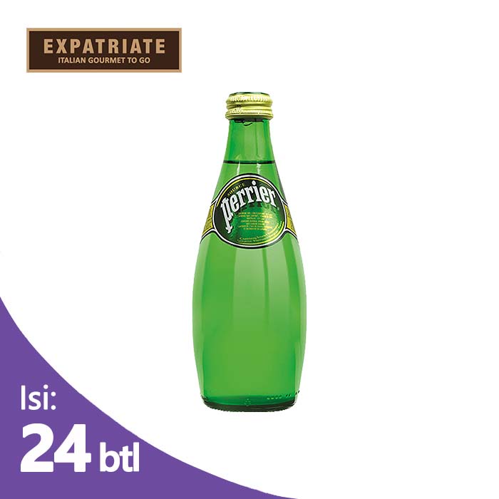 

Perrier Carbonated Sparkling Natural Mineral Water 330ml (24pcs)