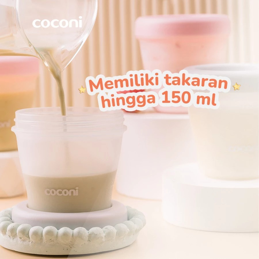 COCONI Air-tight Baby Food Container | Set Wadah MPASI