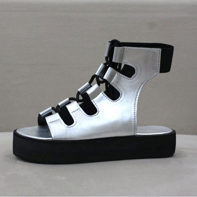 Sepatu sandal gladiator milenum/sandal wiro sableng tali | sandal wanita FAYUE | size 36-44