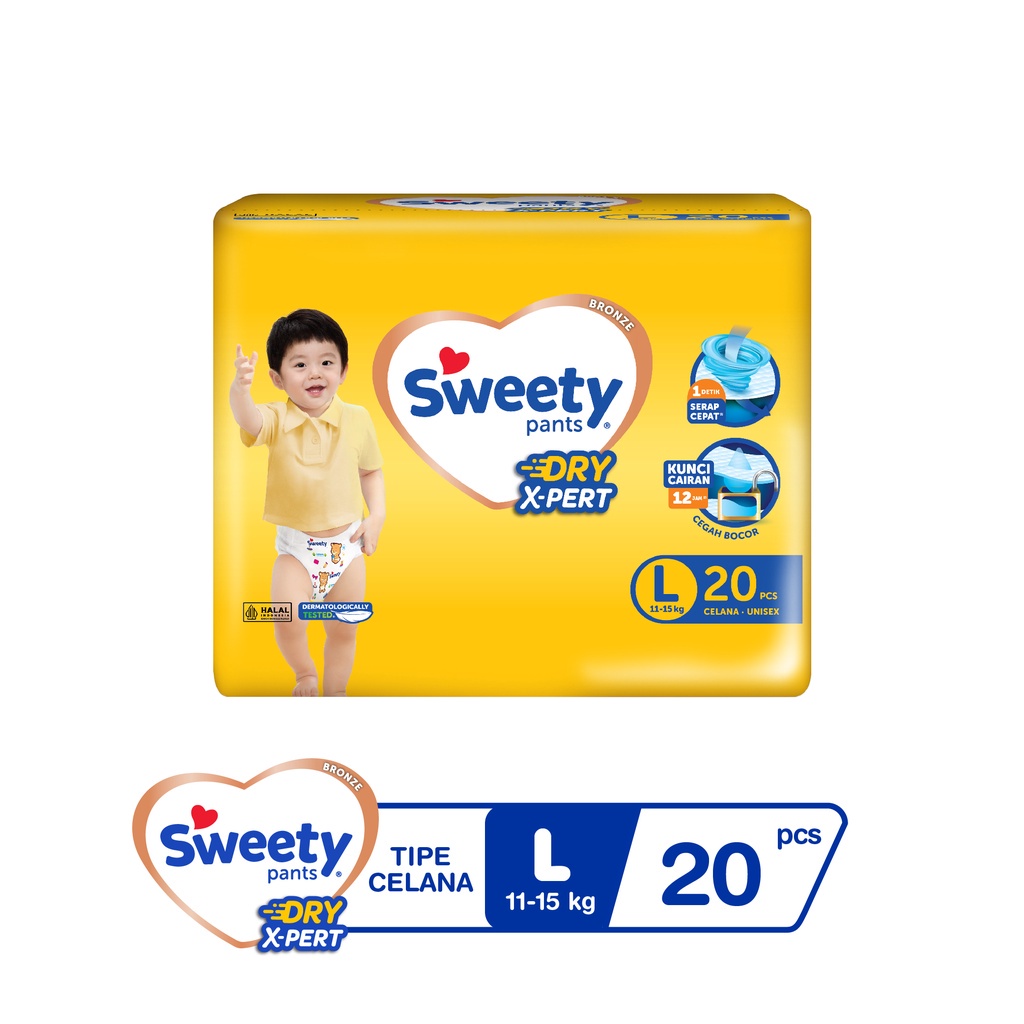 Sweety Bronze Dry Xpert Pants L 20