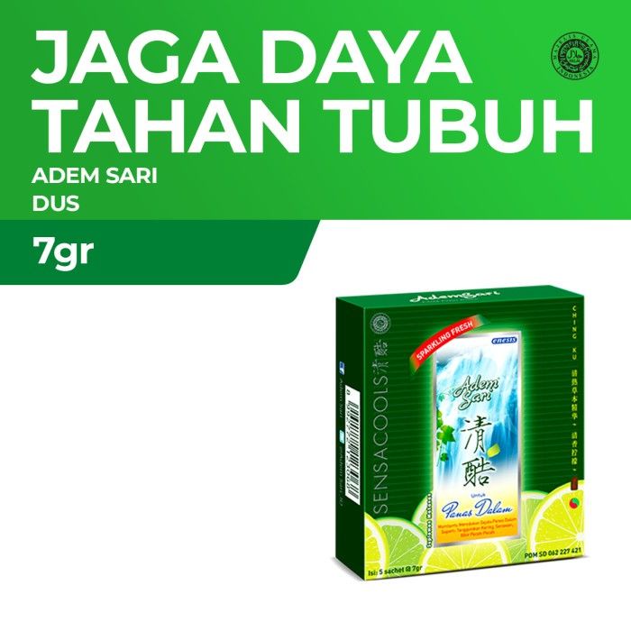 ADEM SARI CHING KU 1 BOX 5 SACHET MURAH*