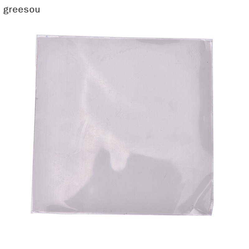 Greesou GPU CPU Heatsink Pendingin Thermal Conductive Silicone Pad 100mmx100mmx1mm ID