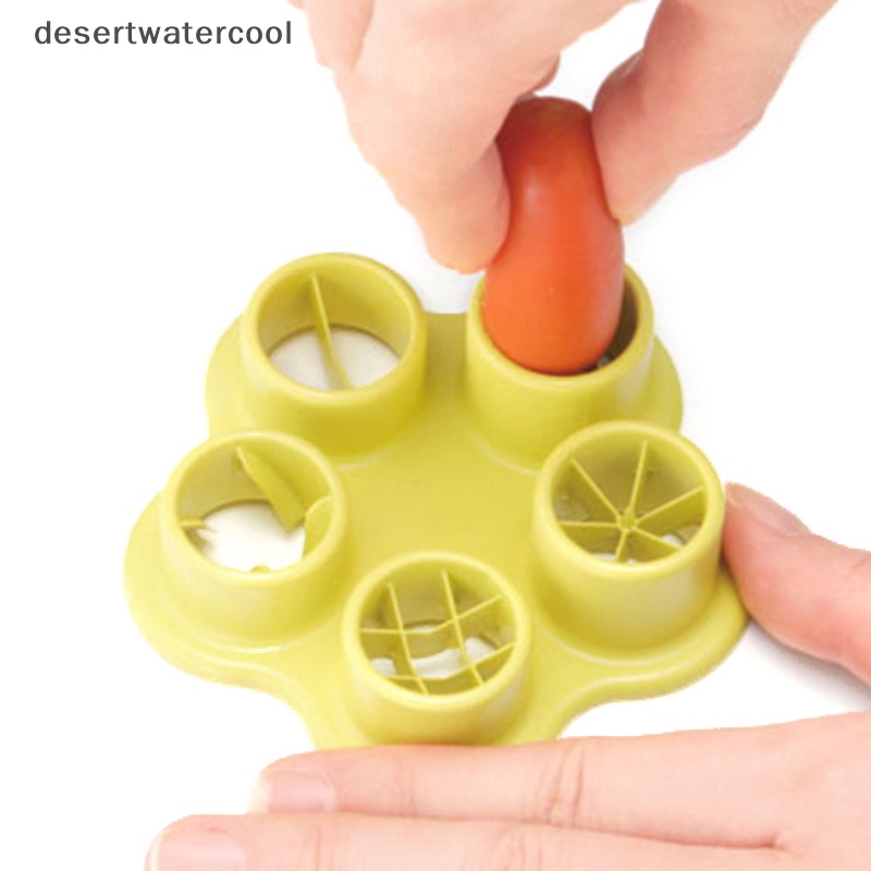 Deid 5in1 Sausage Hot Dog Cutter Set Ham Pemotong Sosis Dapur Cutg Cetakan DIY Martijn