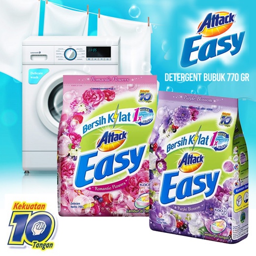 Attack Easy Deterjen Bubuk 700 gr Wangi