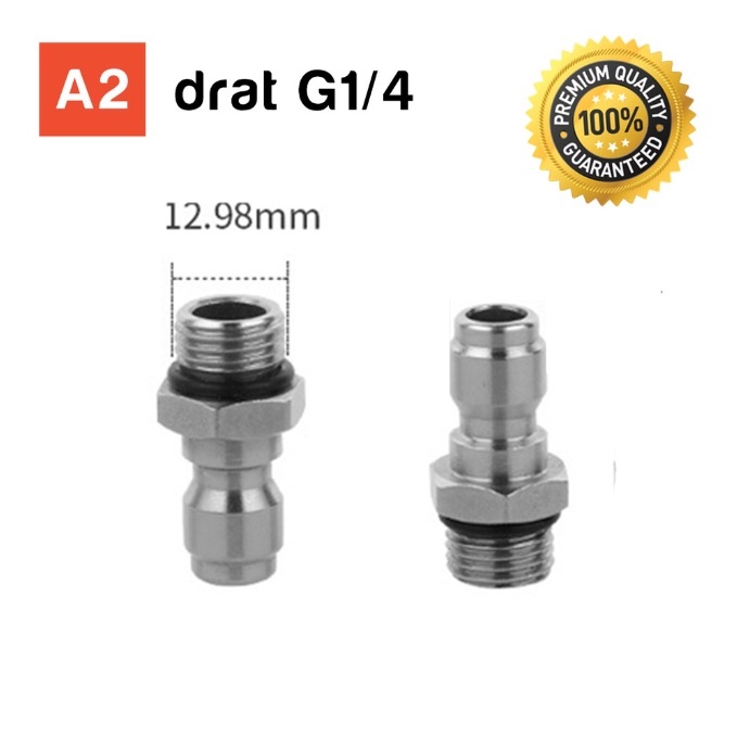 Quick Release Jet Cleaner (1/4 male, G1/4 male thread)