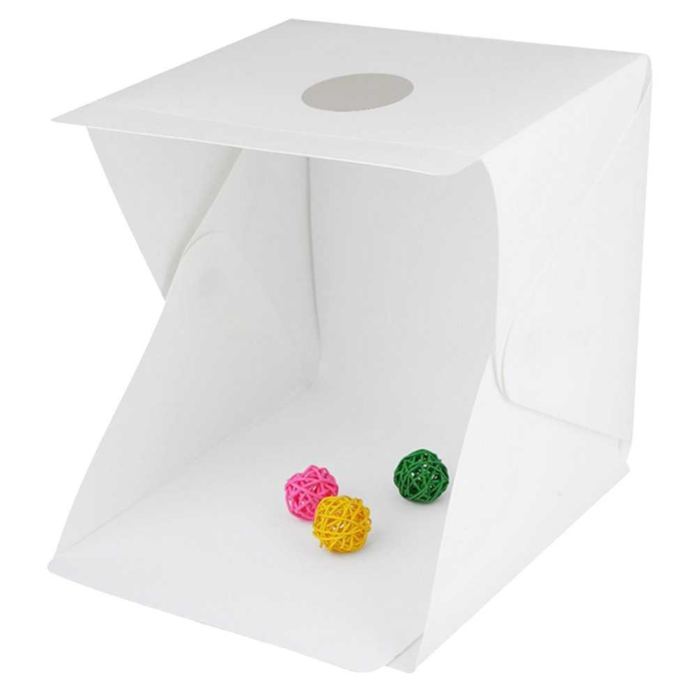 Studio box mini dengan Lampu LED untuk foto produk