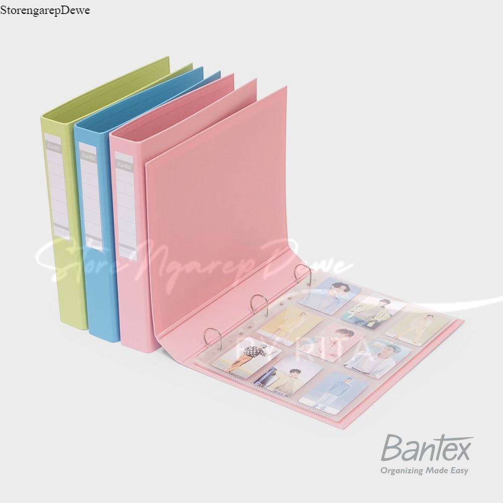 

Bantex Photocard Album A4 Bubble Gum Color – 8322P real produk bantex asli seperti gambar