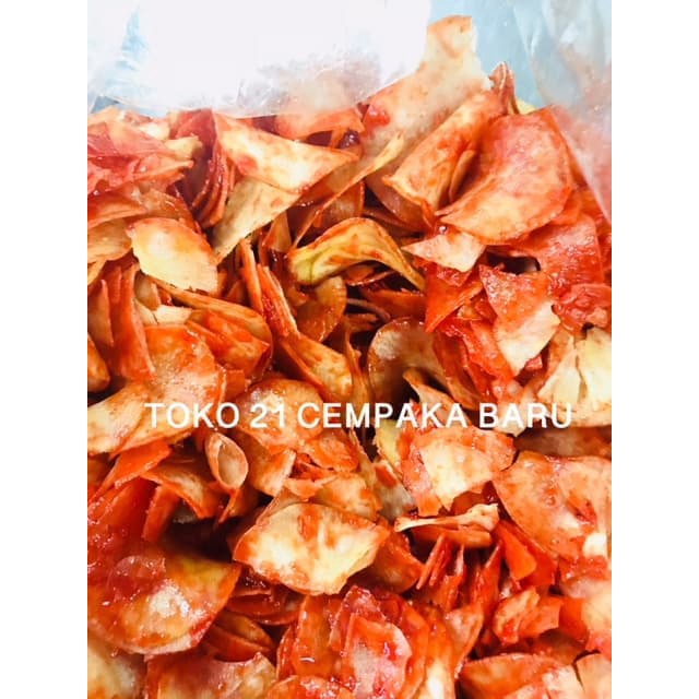 

Keripik Singkong LENGKET PEDAS 250 gram | Kripik Singkong Pedes 250gr