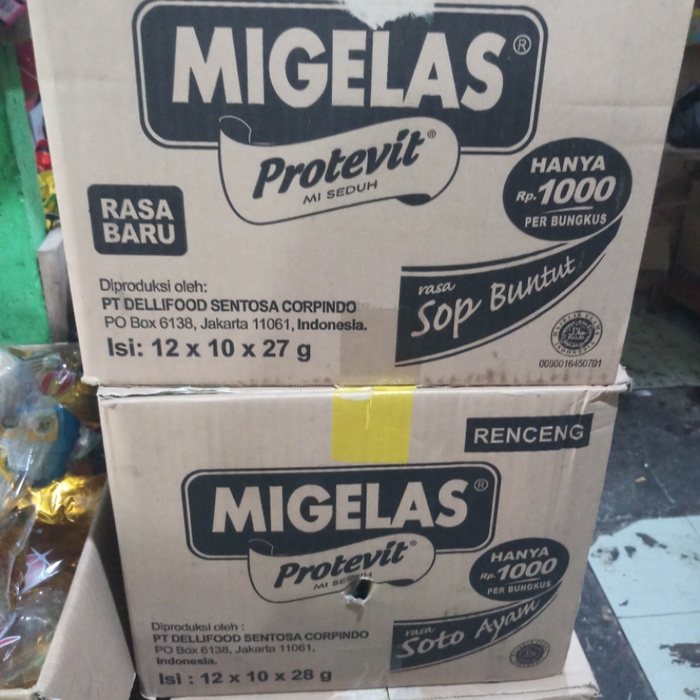 

Mi Gelas Rasa SOP BUNTUT 1 KARTON isi 120 PCS | Migelas Mie gelas Murah