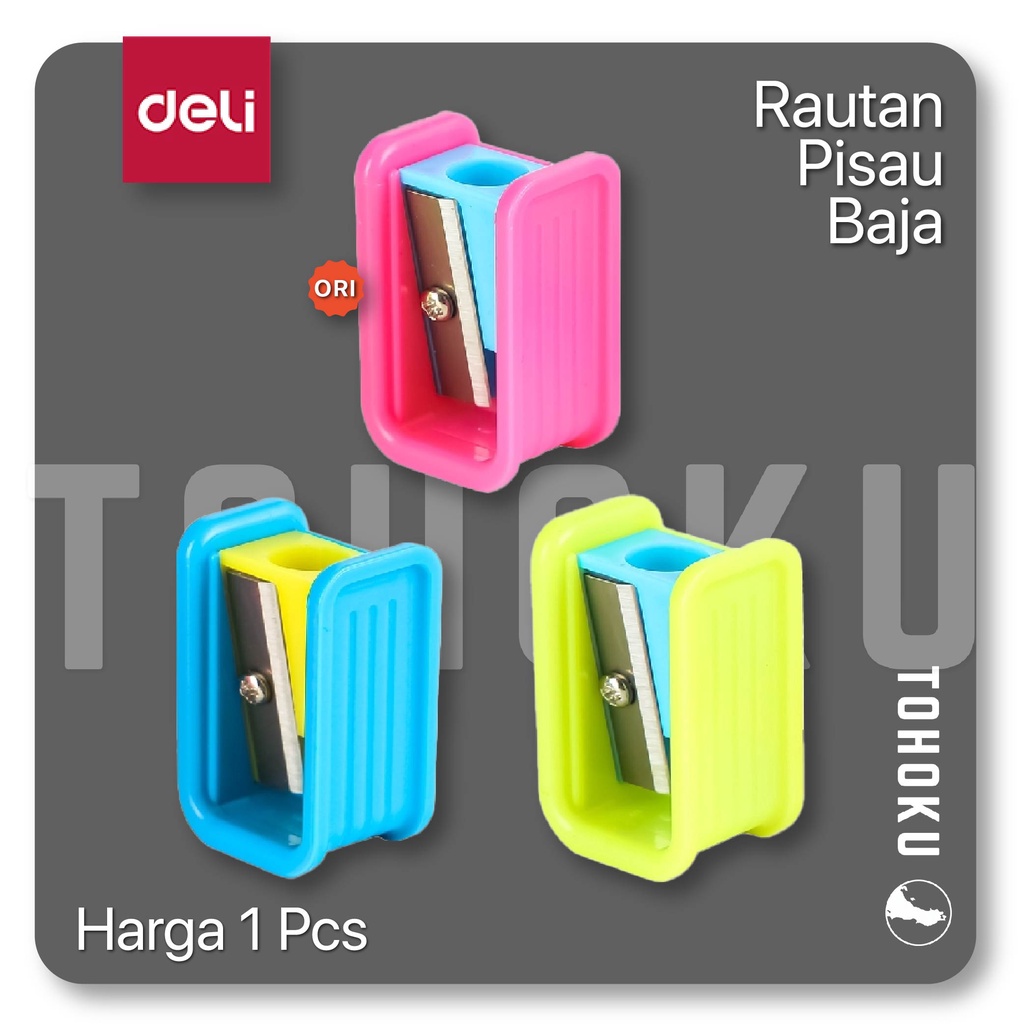 

Deli Serutan / Rautan Pensil Ekstra Tajam Bahan Baja ER00100