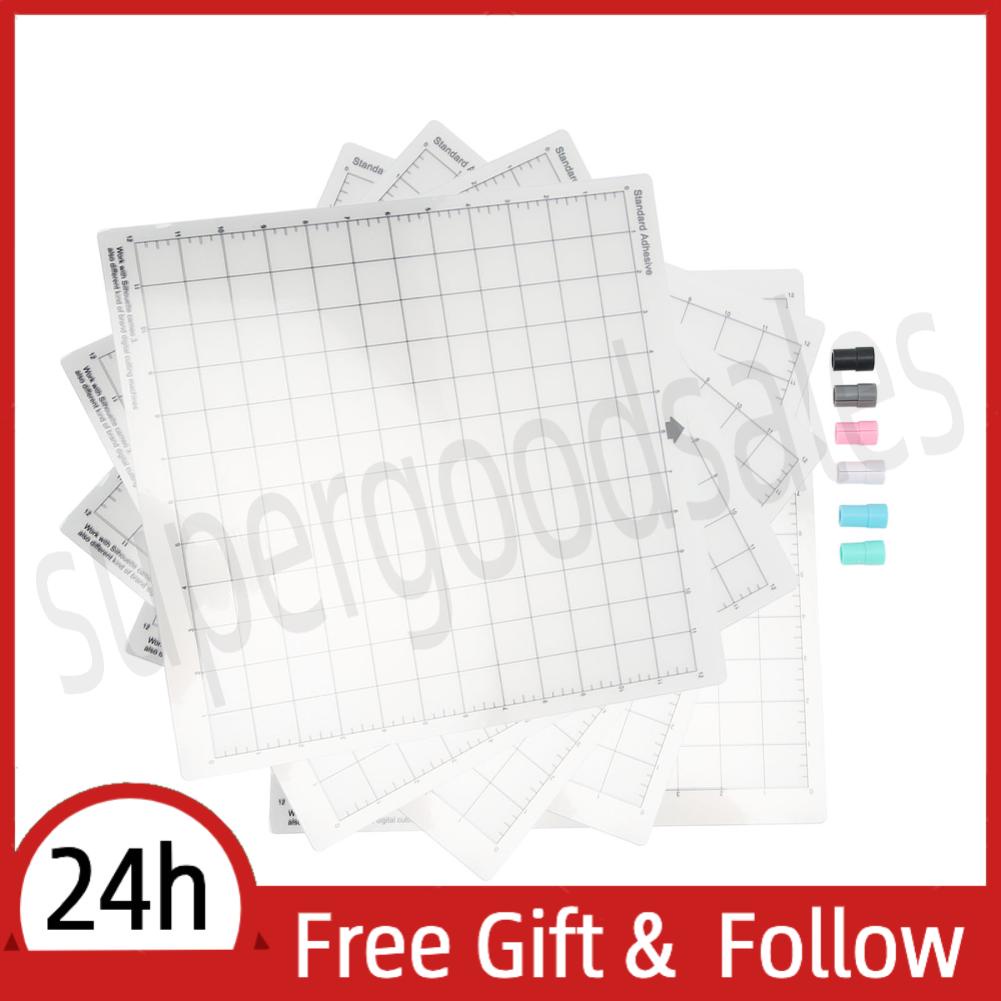 Supergoodsales Cutting Mat Kit 12 X 12in PVC ABS Adhesive for Pearl Paper