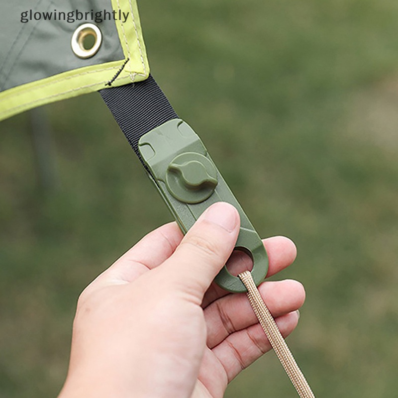 [glowingbrightly] Awning Tenda DIY Terpal Penjepit Klip Snap Kanvas Canopy Clamp Anchor Gripper Jaw Grip Trap Mengencangkan Alat Pertukangan TFX