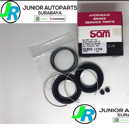 SPAREPART OTOMOTIF- Caliper Kit Full Bagian Depan Suzuki Katana / Forsa GL SAM Japan -KOMPONEN AKSES