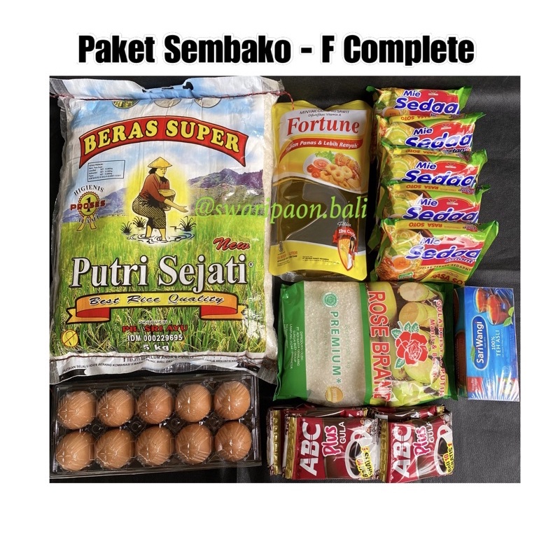 

Murah! Paket Sembako F Complete