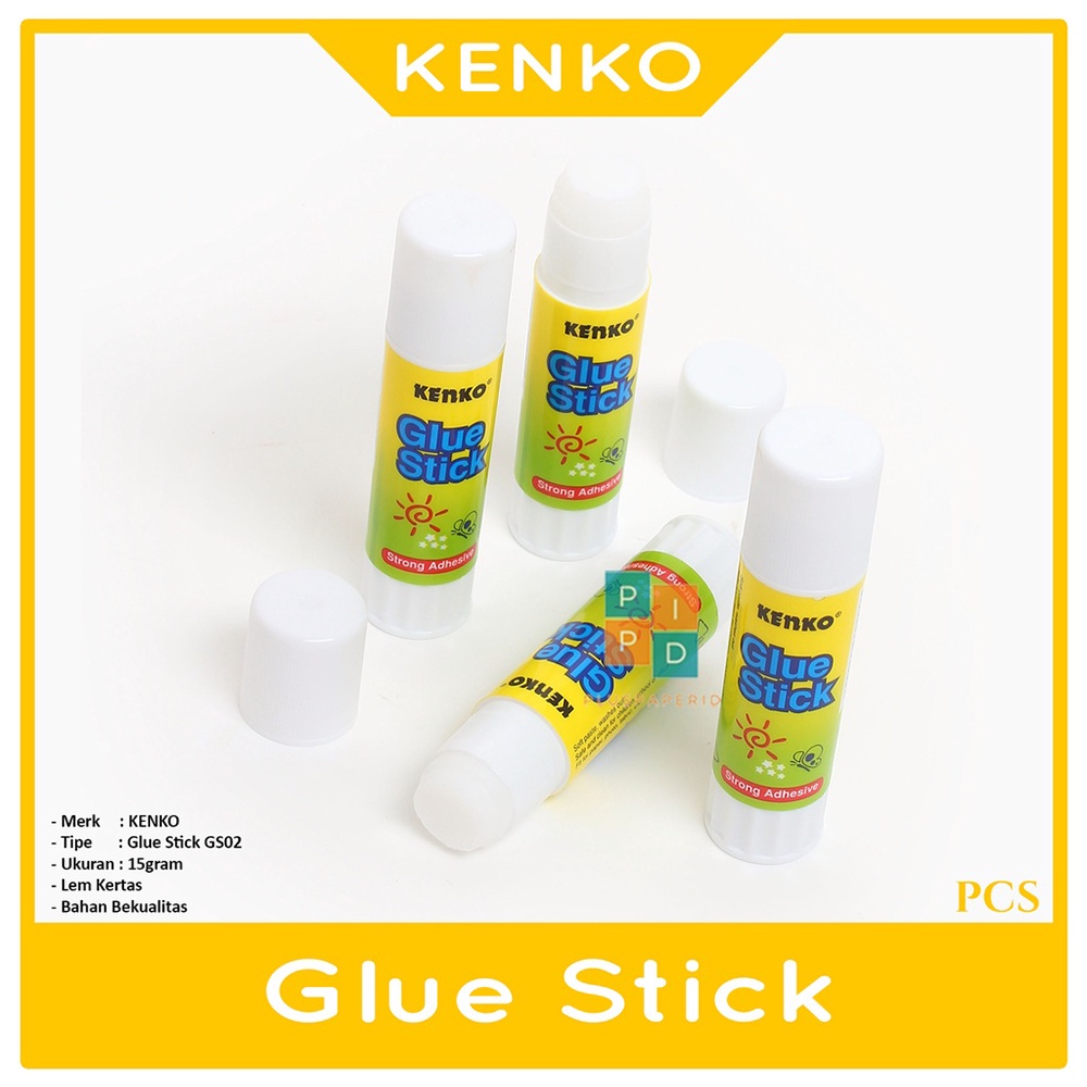 

KENKO - Glue Stick - Lem Kertas 15gram - Pcs