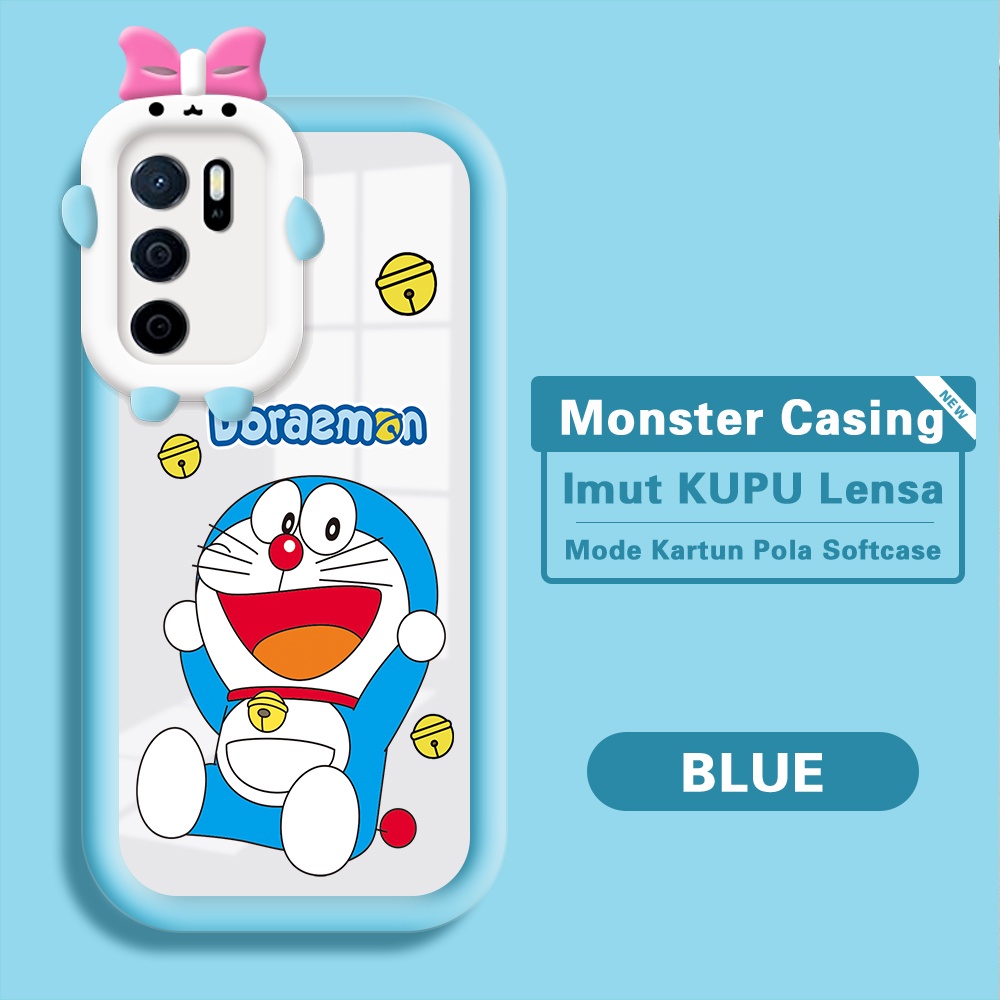 OPPO A16 A16S A54 A55 2021 Untuk Handphone Cassing Hp Casing Soft Kesing Sofcase Phone Case Tahan Gu