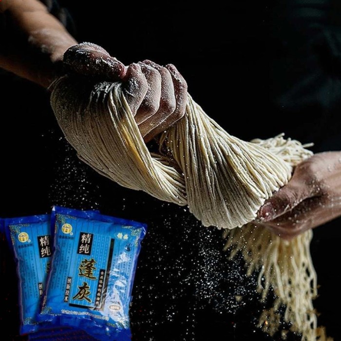 

Tepung Sidun Peng Hui 蓬灰 pottasche a mien mie tarik pued Noode 拉面剂 - 500 g