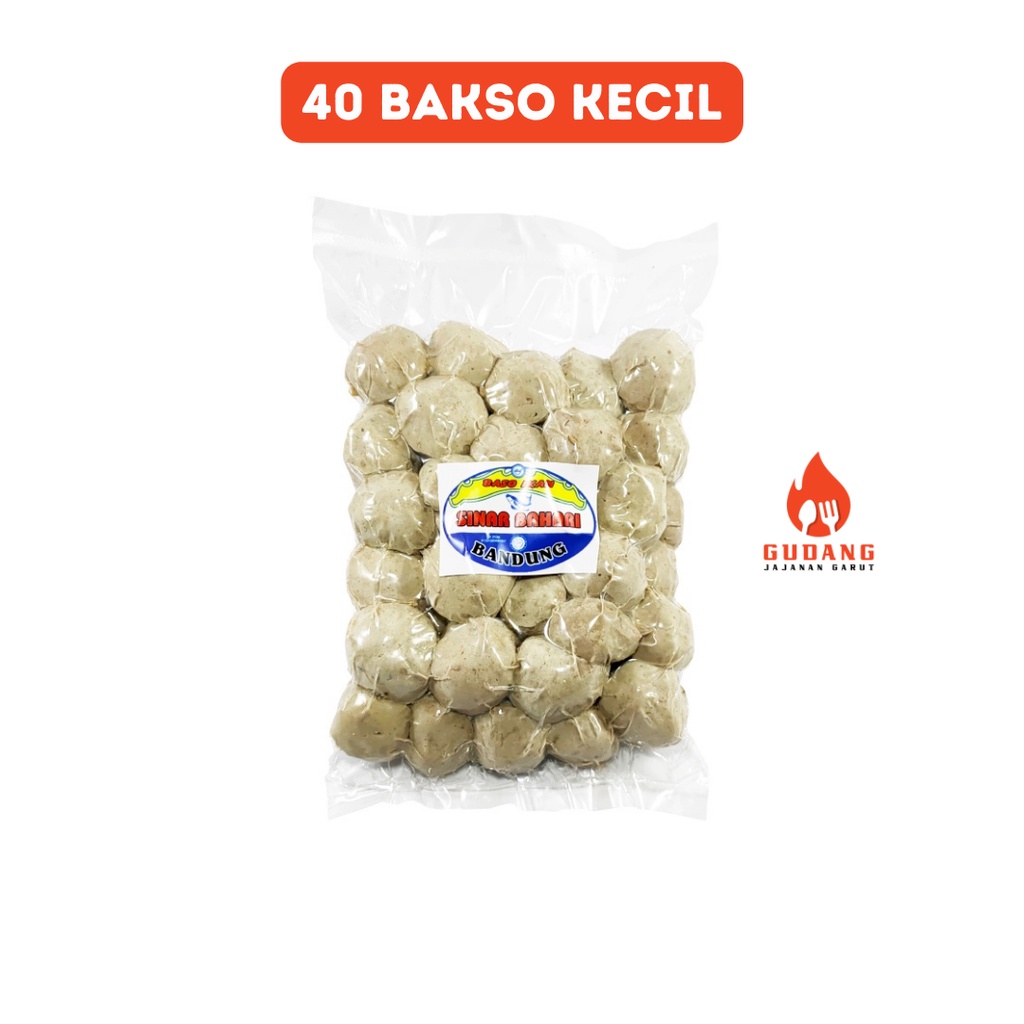 

Bakso / Baso Ikan Sinar Bahari Bandung 40 Bakso Kecil Vacuum Tanpa Bumbu