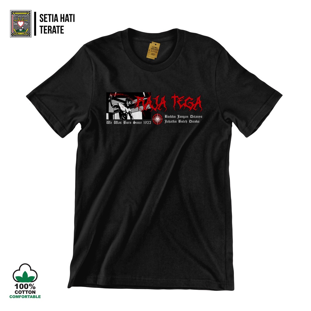 KAOS TERATE PSHT KAOS SETIA HATI PUNKSHTER RAJA TEGA KODE RAJA TERATE